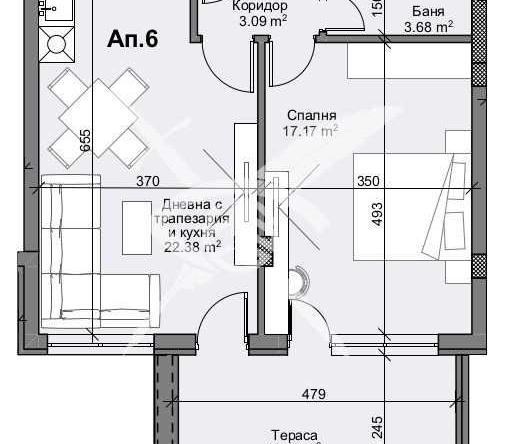 Двустаен апартамент в Пловдив, Кършияка - 81 кв.м за 1909 €/кв.м - Снимка #1