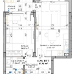 Двустаен апартамент в Пловдив, Кючук Париж - 71 кв.м за 749 €/кв.м - Снимка #1