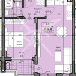 Двустаен апартамент в Пловдив, Кършияка - 69 кв.м за 547 €/кв.м - Снимка #1