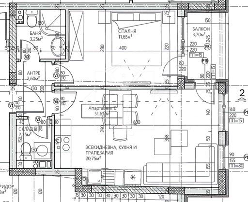 Двустаен апартамент в Пловдив, Младежки Хълм - 63 кв.м за 940 €/кв.м - Снимка #1