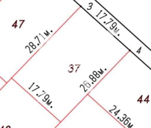 Парцел в Бургас, Меден рудник - зона Д - 400 кв.м за 50 €/кв.м - Снимка #1