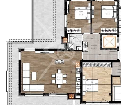 Тристаен апартамент в Пловдив, Остромила - 204 кв.м за 836 €/кв.м - Снимка #1