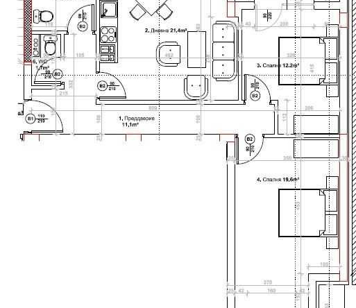 Тристаен апартамент в Пловдив, Кючук Париж - 104 кв.м за 819 €/кв.м - Снимка #1