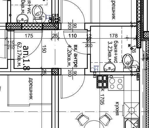 Двустаен апартамент в Варна, Базар Левски - 70 кв.м за 1020 €/кв.м - Снимка #1