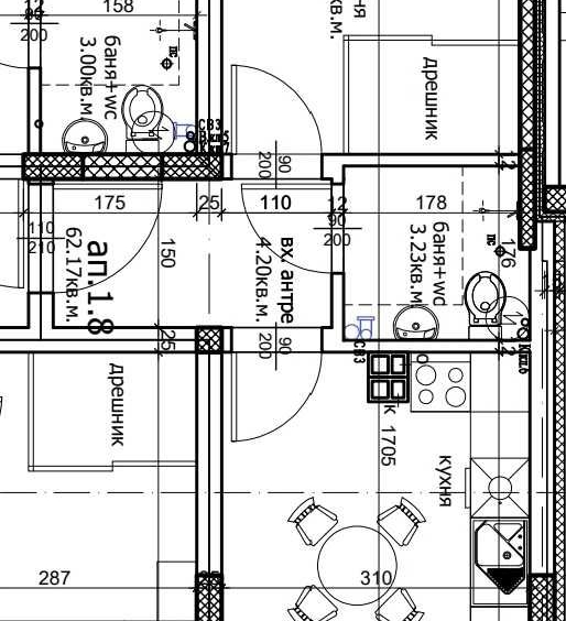 Двустаен апартамент в Варна, Базар Левски - 70 кв.м за 1020 €/кв.м - Снимка #1