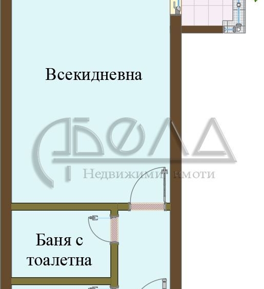 Едностаен апартамент в София, Люлин 2 - 49 кв.м за 1300 €/кв.м - Снимка #1