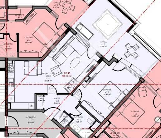 Двустаен апартамент в Поморие - 98 кв.м за 1311 €/кв.м - Снимка #1