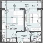 Двустаен апартамент в Пловдив, Център - 70 кв.м за 989 €/кв.м - Снимка #1