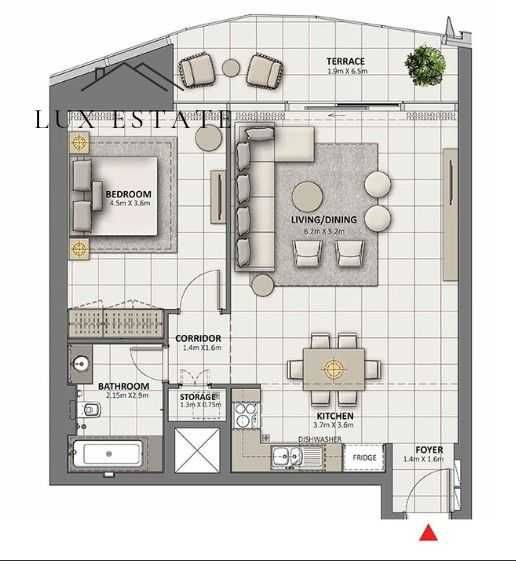 Двустаен апартамент в София, Кръстова вада - 80 кв.м за 3250 €/кв.м - Снимка #1