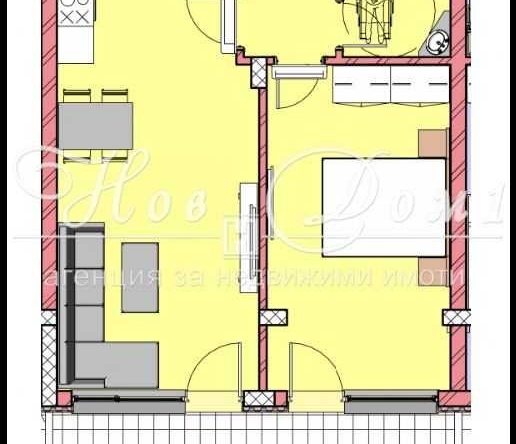 Двустаен апартамент в Варна, Владислав Варненчик - 61 кв.м за 1361 €/кв.м - Снимка #1