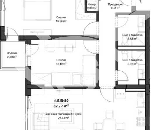 Тристаен апартамент в Пловдив, Кючук Париж - 103 кв.м за 891 €/кв.м - Снимка #1