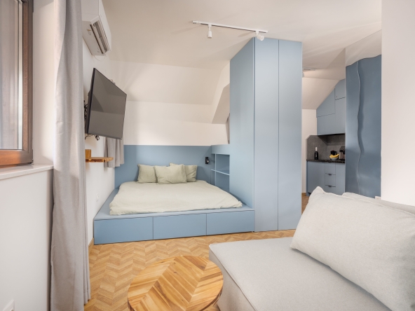 Дава се под наем Едностаен апартамент в Банско - 37 кв.м за 398.82 € - Снимка #1