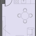 Едностаен апартамент в Бургас, Изгрев - 34 кв.м за 1324 €/кв.м - Снимка #1