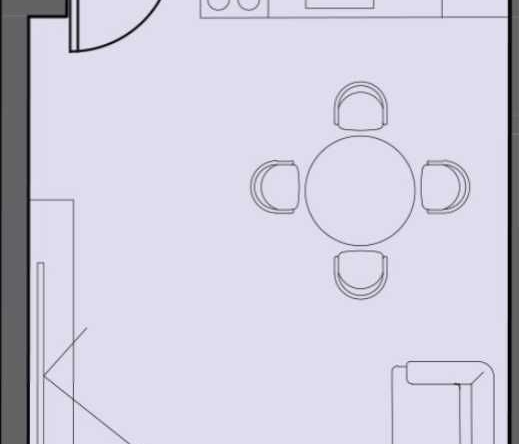 Едностаен апартамент в Бургас, Изгрев - 34 кв.м за 1324 €/кв.м - Снимка #1