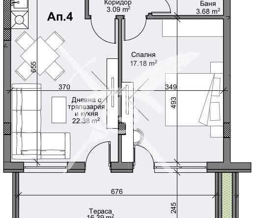 Двустаен апартамент в Пловдив, Кършияка - 88 кв.м за 975 €/кв.м - Снимка #1