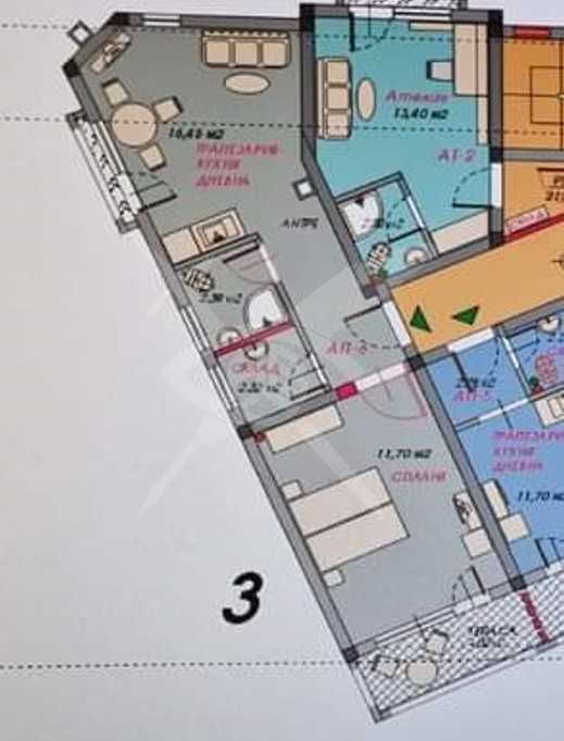 Двустаен апартамент в с. Варвара, Област Бургас - 70 кв.м за 1058 €/кв.м - Снимка #1