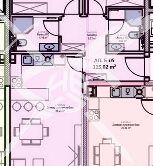 Тристаен апартамент в София, Младост 2 - 116 кв.м за 2207 €/кв.м - Снимка #1