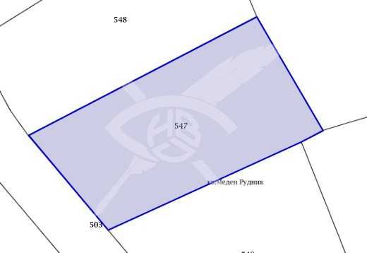 Парцел в Бургас, Меден рудник - зона Д - 1396 кв.м за 101 €/кв.м - Снимка #1