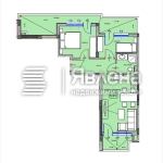 Тристаен апартамент в Поморие - 90 кв.м за 1406 €/кв.м - Снимка #1