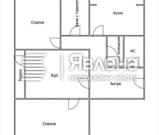 Тристаен апартамент в София, Дървеница - 86 кв.м за 2395 €/кв.м - Снимка #1