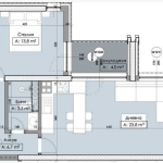 Двустаен апартамент в Пловдив, Кършияка - 77 кв.м за 844 €/кв.м - Снимка #1