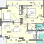 Тристаен апартамент в София, Дървеница - 123 кв.м за 1916 €/кв.м - Снимка #1