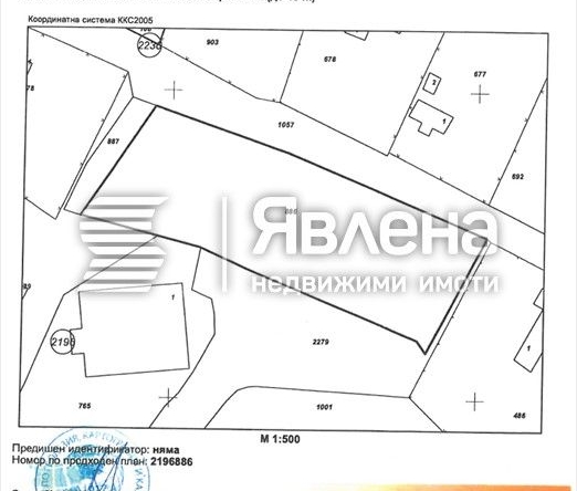 Парцел в Банкя - 1184 кв.м за 82 €/кв.м - Снимка #1