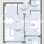 Двустаен апартамент в Пловдив, Остромила - 71 кв.м за 840 €/кв.м - Снимка #1