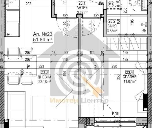 Двустаен апартамент в София, Манастирски ливади - 63 кв.м за 1619 €/кв.м - Снимка #1