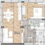 Двустаен апартамент в Пловдив, Остромила - 76 кв.м за 1502 €/кв.м - Снимка #1