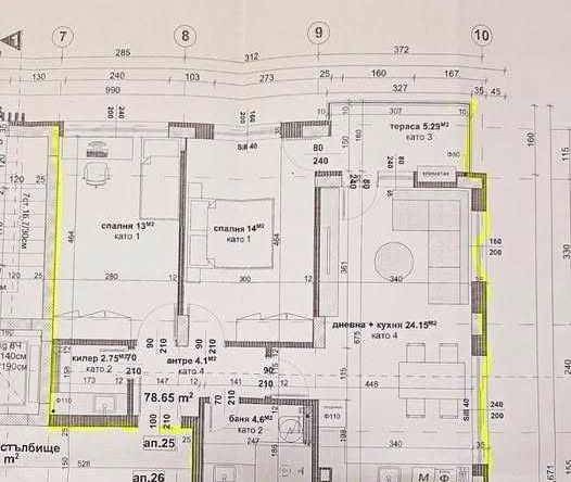 Тристаен апартамент в Казанлък - 91 кв.м за 1272 €/кв.м - Снимка #1