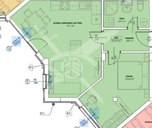 Двустаен апартамент в Созопол - 64 кв.м за 528 €/кв.м - Снимка #1