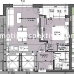 Двустаен апартамент в Пловдив, Христо Смирненски - 64 кв.м за 1329 €/кв.м - Снимка #1