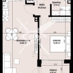 Двустаен апартамент в Бургас, Изгрев - 65 кв.м за 612 €/кв.м - Снимка #1