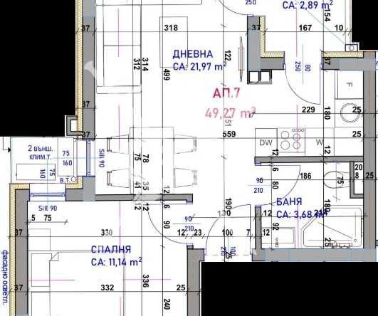 Двустаен апартамент в Бургас, Крайморие - 67 кв.м за 1205 €/кв.м - Снимка #1