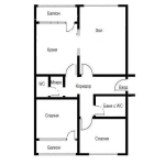 Тристаен апартамент в София, Люлин 7 - 95 кв.м за 2074 €/кв.м - Снимка #1