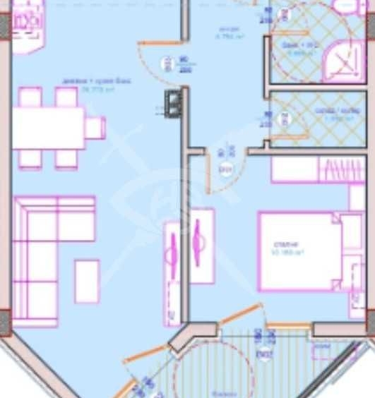 Двустаен апартамент в Бургас, Сарафово - 69 кв.м за 1295 €/кв.м - Снимка #1