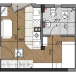 Едностаен апартамент в София, Красна поляна 3 - 38 кв.м за 1208 €/кв.м - Снимка #1