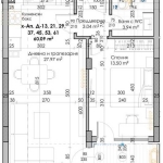 Двустаен апартамент в Пловдив, Кючук Париж - 73 кв.м за 565 €/кв.м - Снимка #1