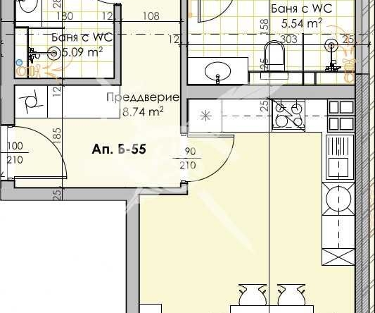 Тристаен апартамент в Пловдив, Кършияка - 123 кв.м за 1628 €/кв.м - Снимка #1