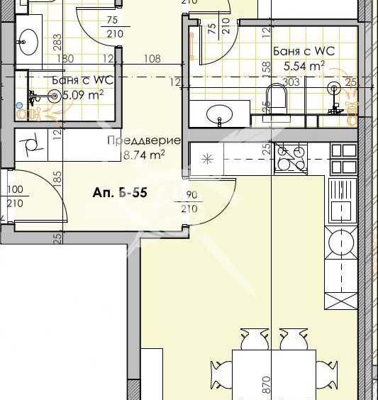 Тристаен апартамент в Пловдив, Кършияка - 123 кв.м за 1628 €/кв.м - Снимка #1