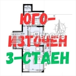 Тристаен апартамент в Варна, Младост 1 - 111 кв.м за 1405 €/кв.м - Снимка #1