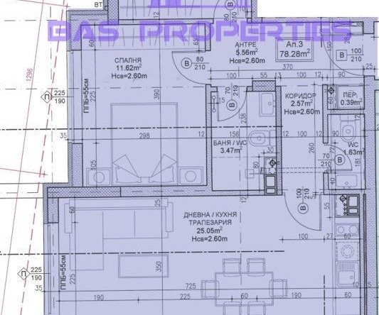 Тристаен апартамент в София, Дружба 2 - 94 кв.м за 3298 €/кв.м - Снимка #1