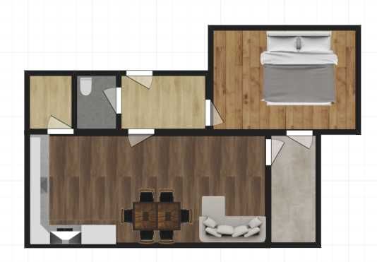 Тристаен апартамент в Пловдив, Централна гара - 81 кв.м за 1025 €/кв.м - Снимка #1