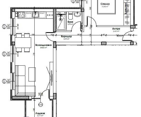 Двустаен апартамент в Пловдив, Прослав - 72 кв.м за 542 €/кв.м - Снимка #1