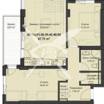 Тристаен апартамент в Пловдив, Кючук Париж - 102 кв.м за 892 €/кв.м - Снимка #1