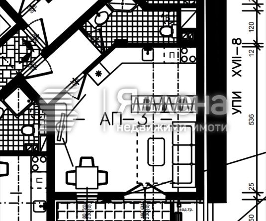 Едностаен апартамент в Бургас, Меден рудник - зона Б - 56 кв.м за 878 €/кв.м - Снимка #1