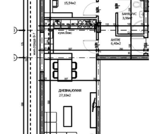 Тристаен апартамент в Пловдив, Тракия - 91 кв.м за 1158 €/кв.м - Снимка #1