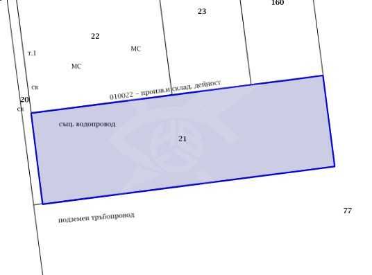 Парцел в Пловдив, Гагарин - 4998 кв.м за 51 €/кв.м - Снимка #1