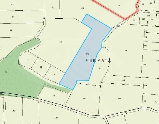 Парцел в с. Първенец, Област Пловдив - 12860 кв.м за 3 €/кв.м - Снимка #1